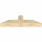 Ekena Millwork Portland Rough Sawn Timber Gable Bracket, Douglas Fir, 48"W x 14"H x 6"D x 6"F, 7/12 Pitch GBW048X14X0606POR00RDF - alternate 5